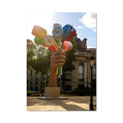 Poster Tulipes Urbaines