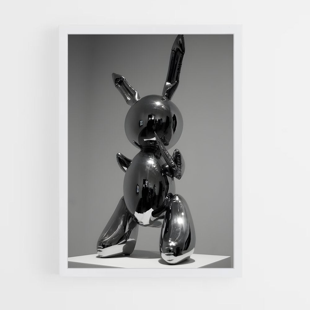 ap-koons rabbit-1 cadre Blanc
