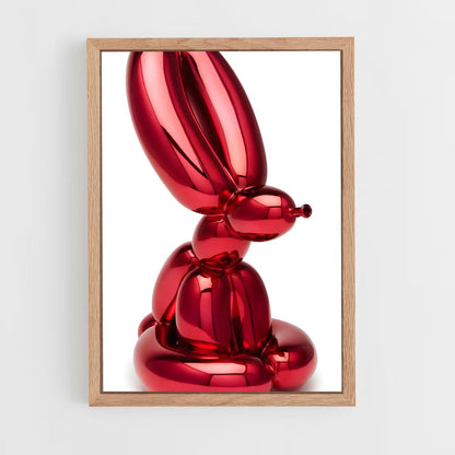ap-koons rabbit-3 cadre Bois clair