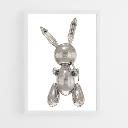 ap-koons rabbit-4 cadre Blanc