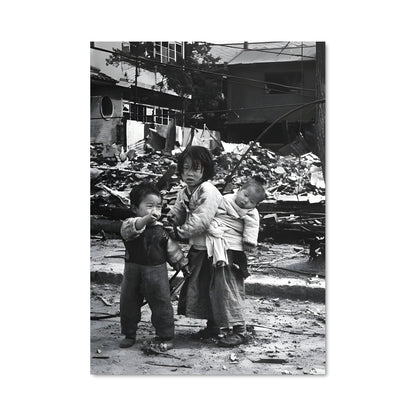 Poster Enfance dans les Décombres