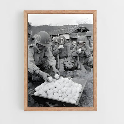 ap-korean war-5 cadre Bois clair