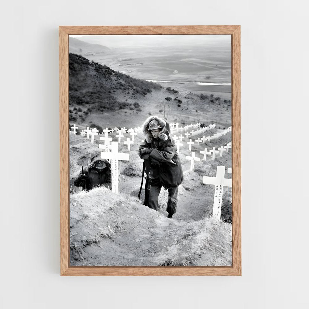ap-korean war-6 cadre Bois clair