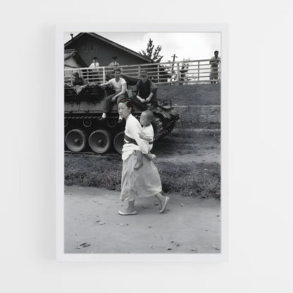 ap-korean war-8 cadre Blanc