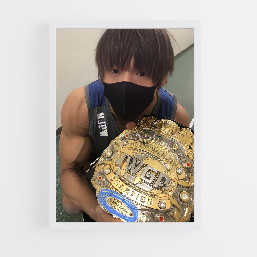 ap-kota ibushi-3 cadre Blanc