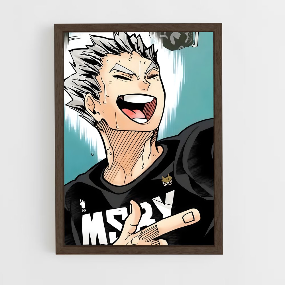 ap-kotaro bokuto-1 cadre Bois foncé