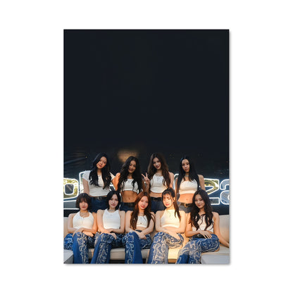 Poster Girls' Generation: Étoiles en Lumière