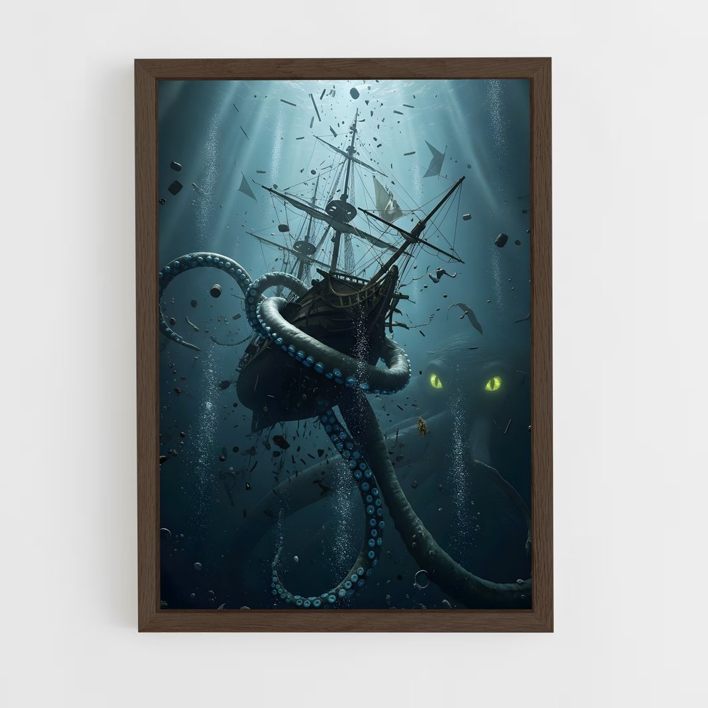 ap-kraken-8 cadre Bois foncé