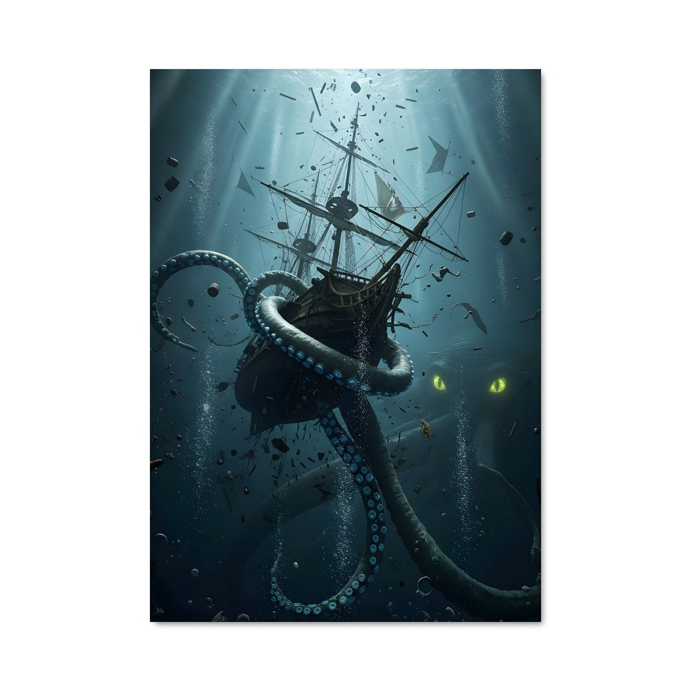 Poster L'Octopode Mystérieux