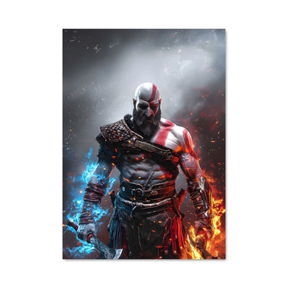 Poster Kratos : Le Dieu du Feu
