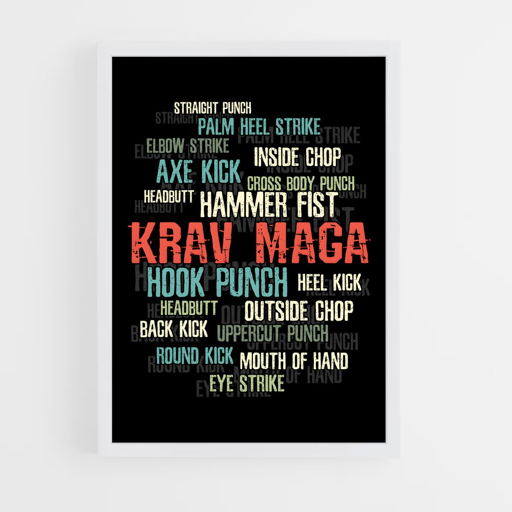 ap-krav maga global-2 cadre Blanc
