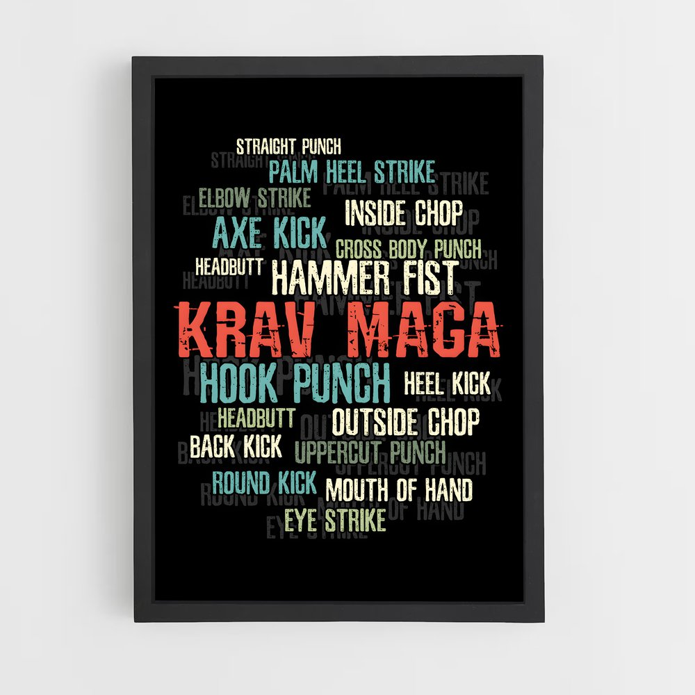 ap-krav maga global-2 cadre Noir