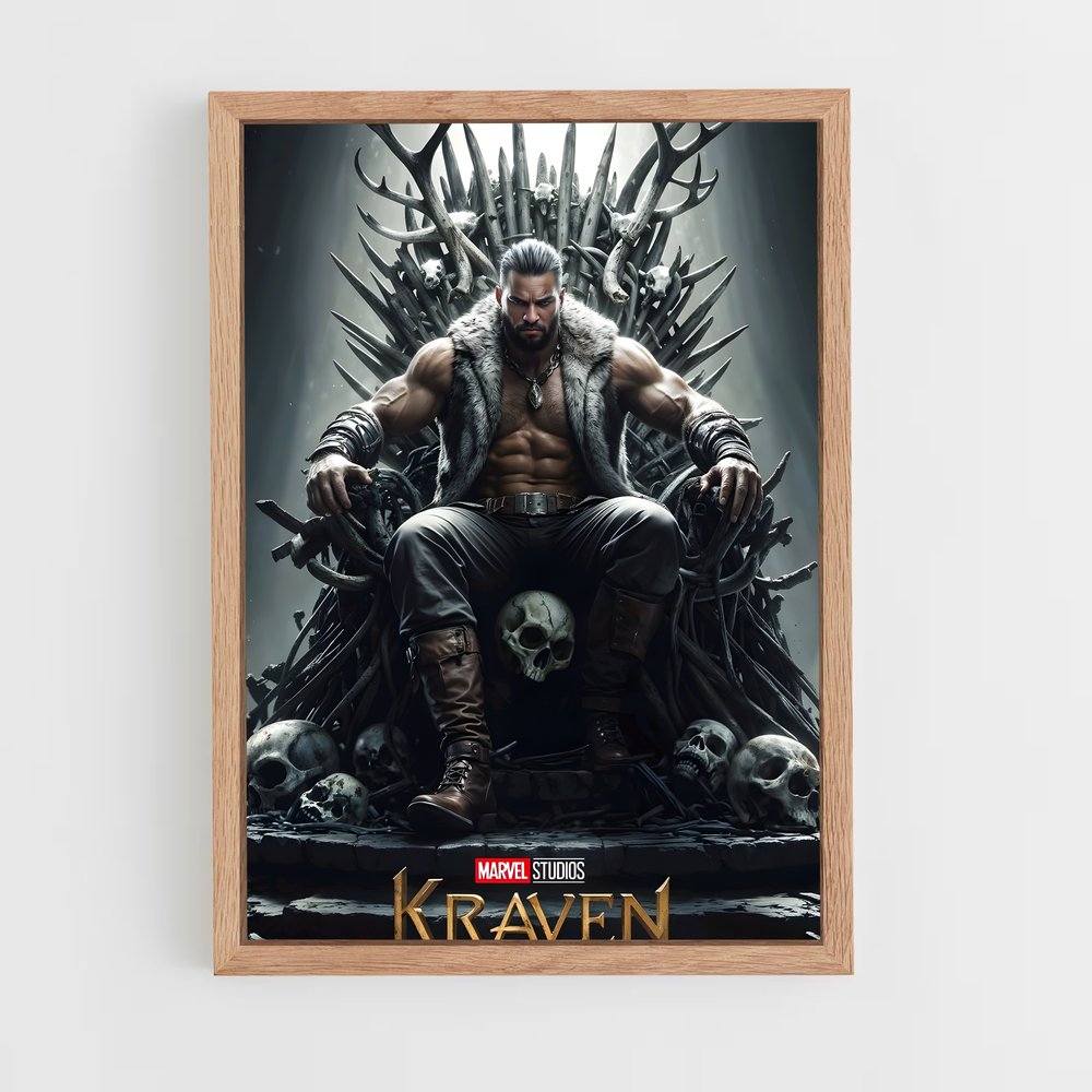 ap-kraven the hunter-5 cadre Bois clair