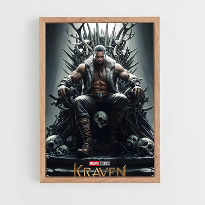ap-kraven the hunter-5 cadre Bois clair