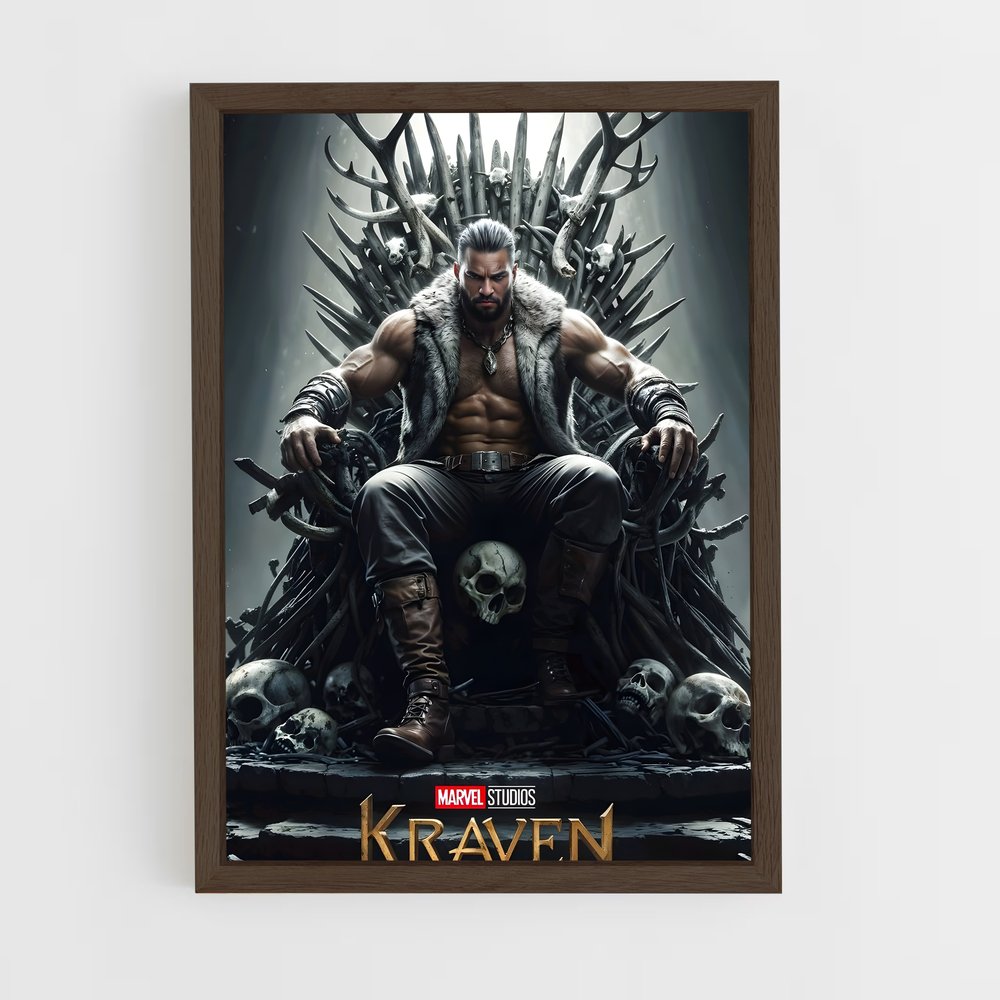 ap-kraven the hunter-5 cadre Bois foncé