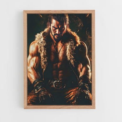 ap-kraven the hunter-8 cadre Bois clair