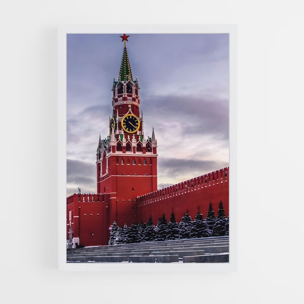 ap-kremlin moscow-8 cadre Blanc