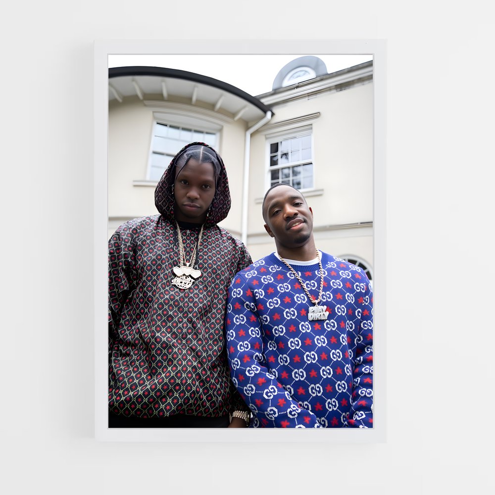 ap-krept and konan-5 cadre Blanc
