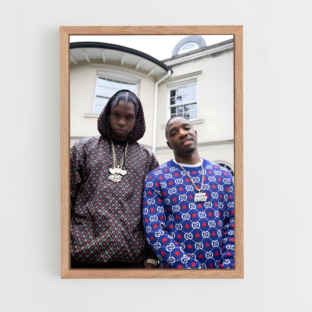 ap-krept and konan-5 cadre Bois clair