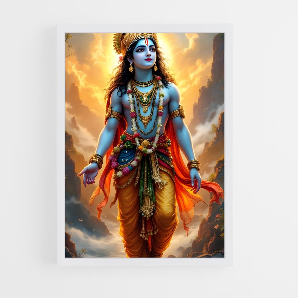 ap-krishna-11 cadre Blanc