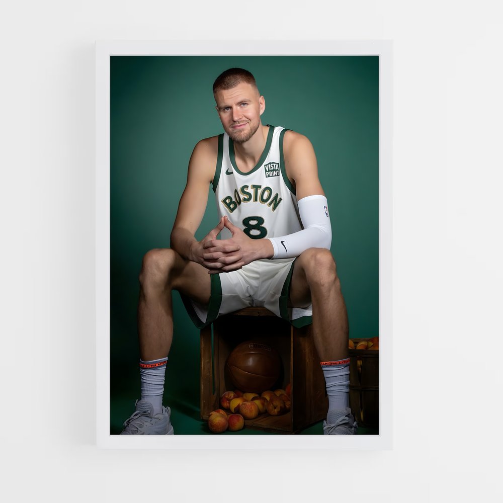 ap-kristaps porzingis-2 cadre Blanc