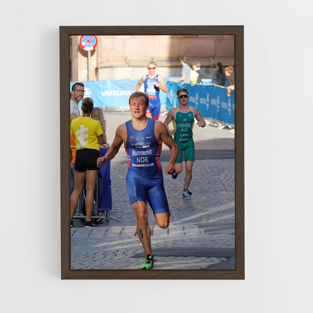 ap-kristian blummenfelt-2 cadre Bois foncé