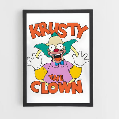 ap-krusty the clown-2 cadre Noir