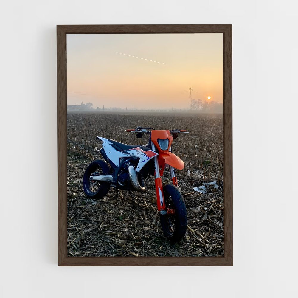 ap-ktm 250 sx-2 cadre Bois foncé
