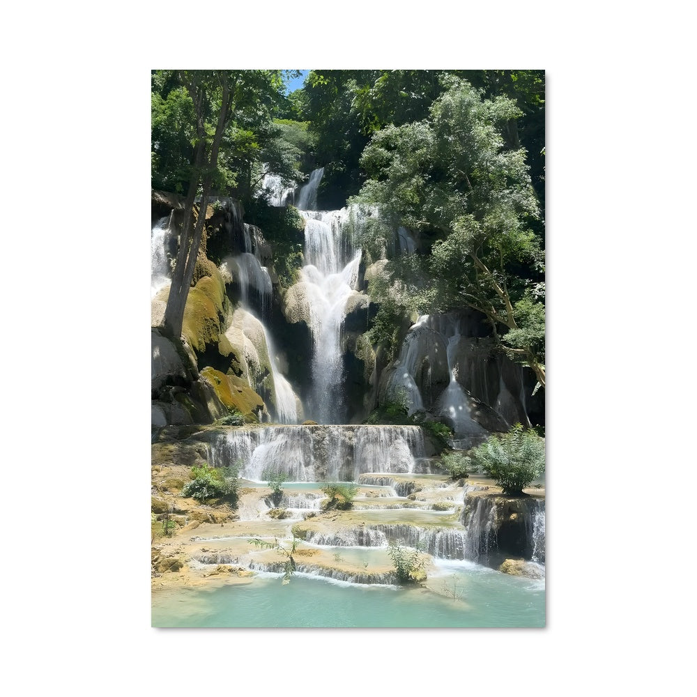 Poster Kuang si falls 88537