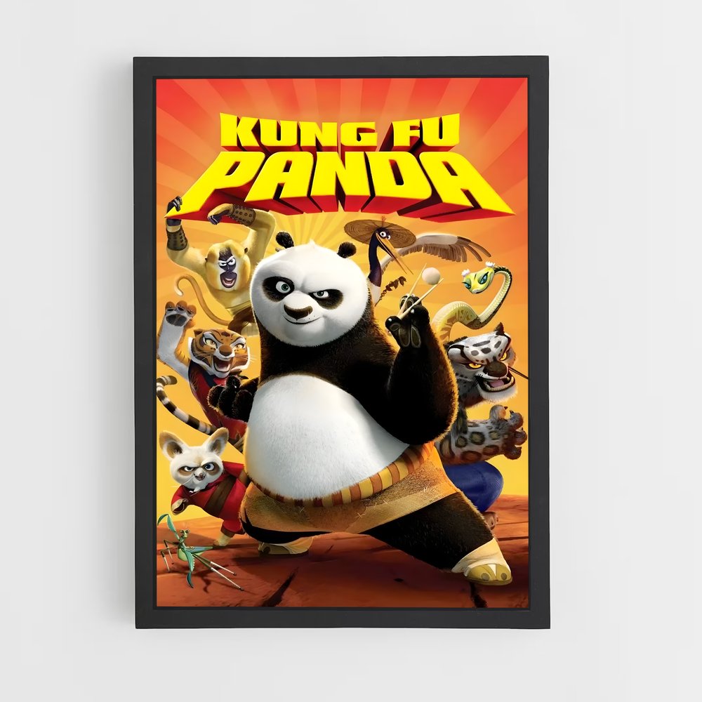 ap-kung fu panda-1 cadre Noir
