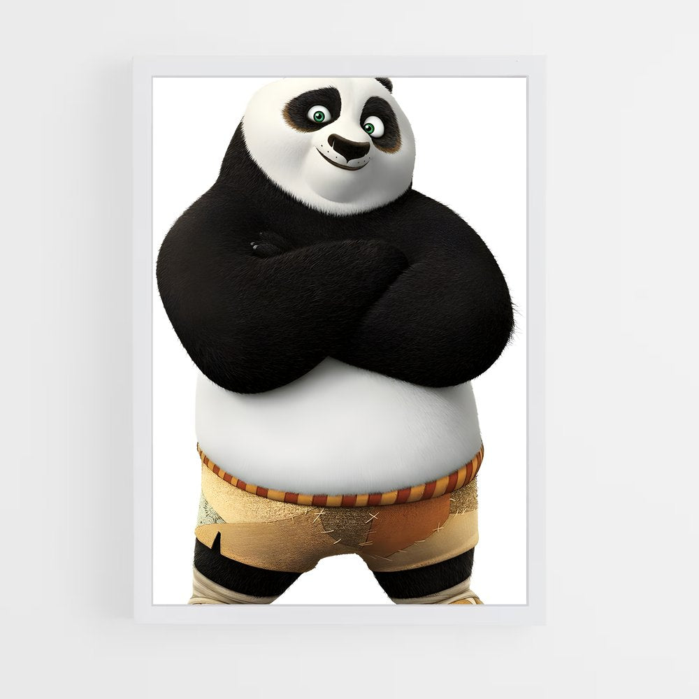 ap-kung fu panda-4 cadre Blanc