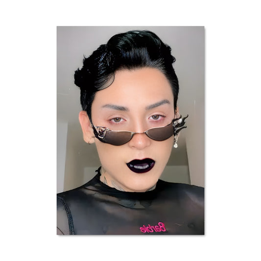 Poster Mustache Glam