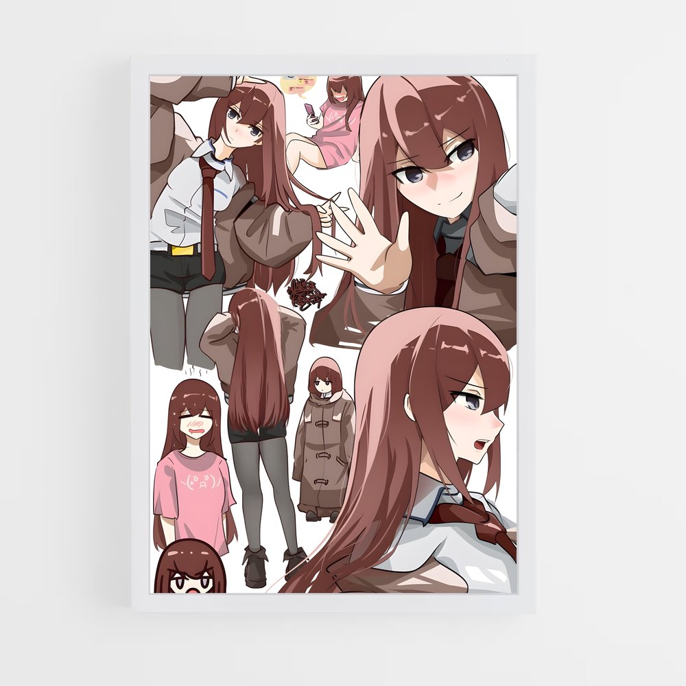 ap-kurisu makise-8 cadre Blanc