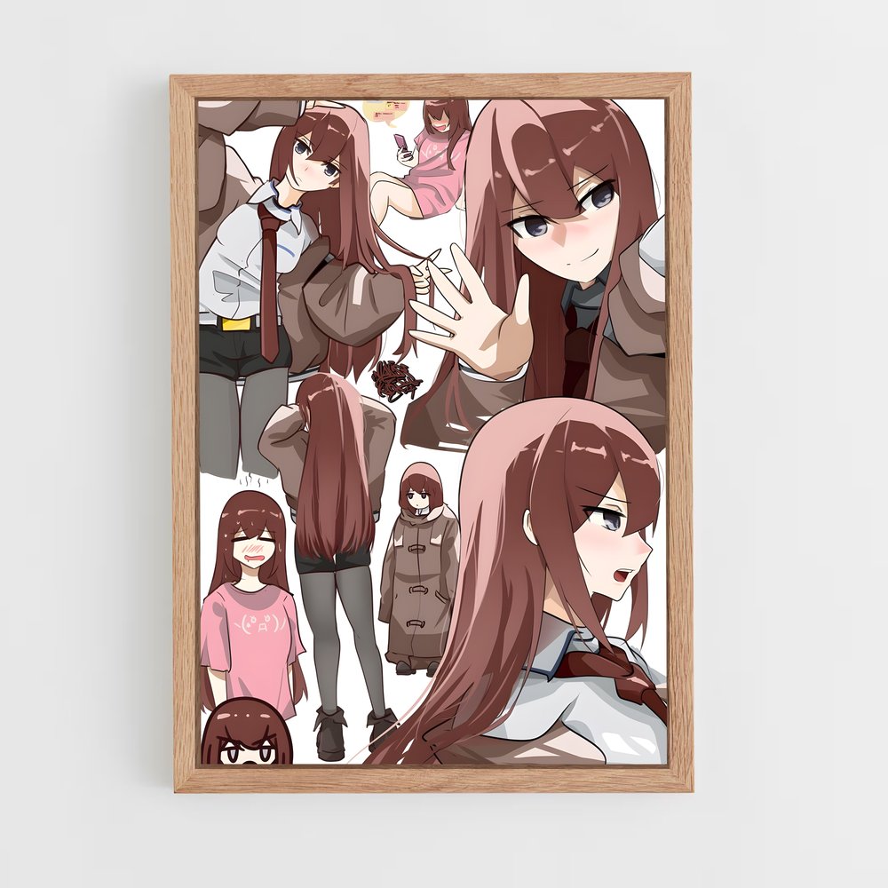 ap-kurisu makise-8 cadre Bois clair