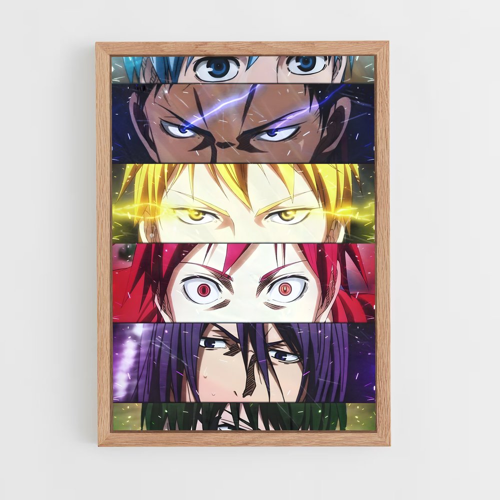 ap-kuroko no basket-2 cadre Bois clair