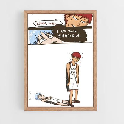 ap-kuroko no basket-4 cadre Bois clair
