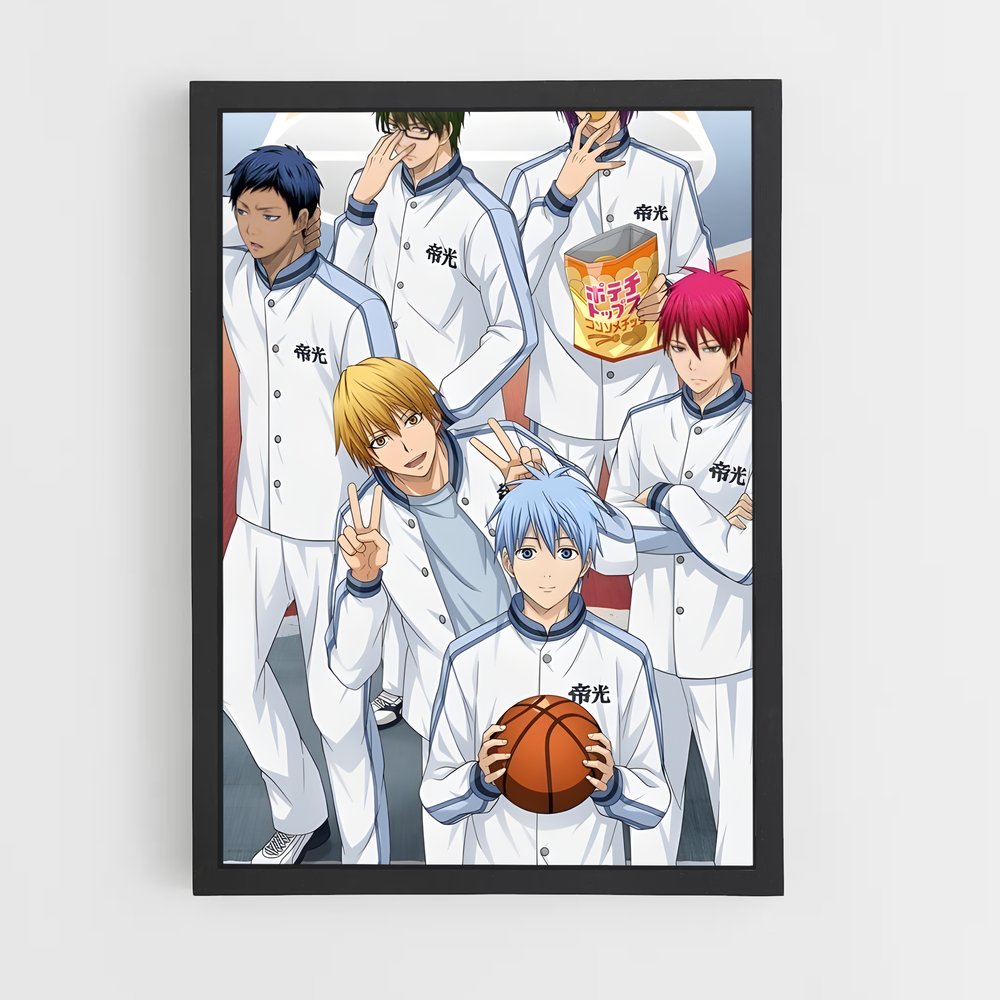 ap-kuroko no basket-6 cadre Noir