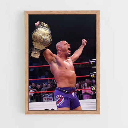 ap-kurt angle-4 cadre Bois clair