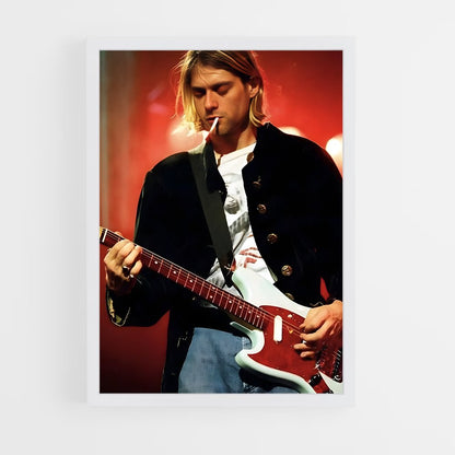 ap-kurt cobain-2 cadre Blanc