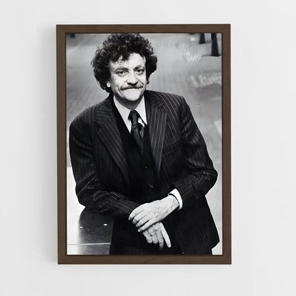 ap-kurt vonnegut-1 cadre Bois foncé