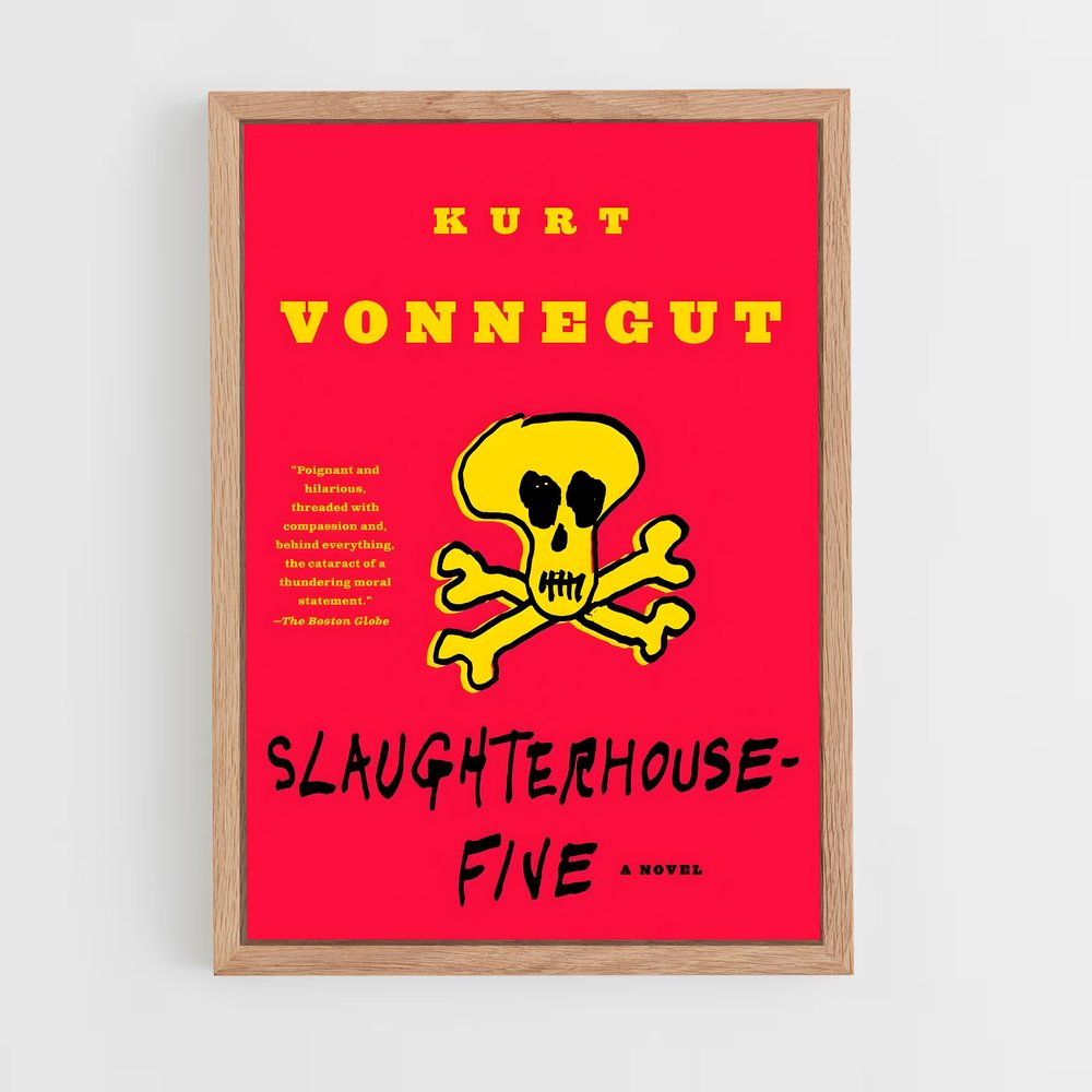 ap-kurt vonnegut-4 cadre Bois clair