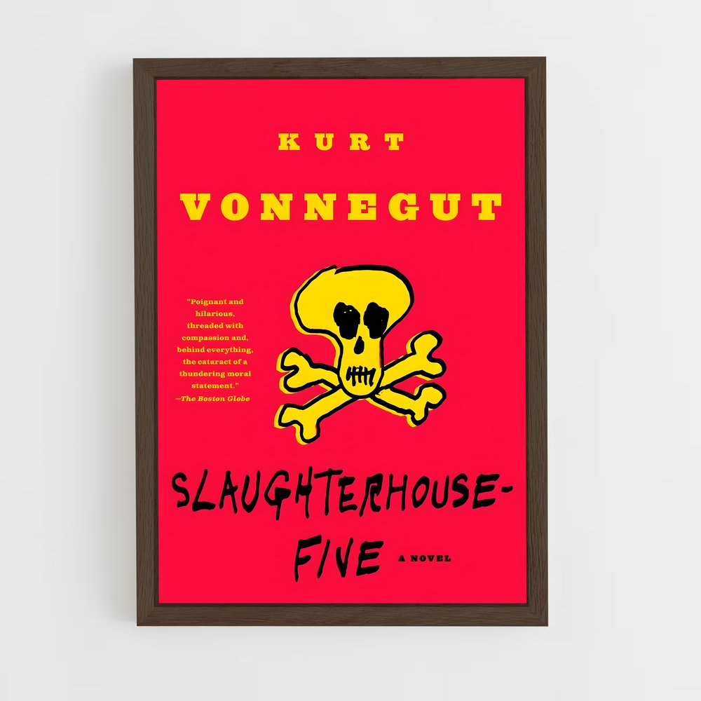 ap-kurt vonnegut-4 cadre Bois foncé