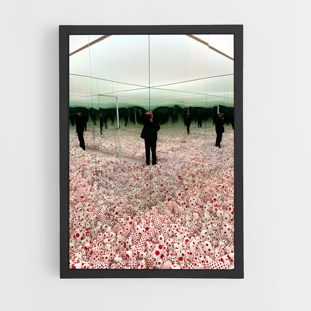 ap-kusama infinity rooms-3 cadre Noir