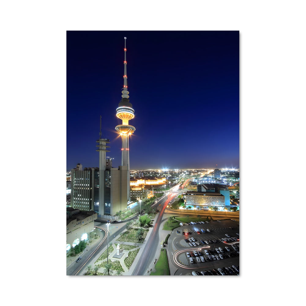 Poster Nuit Étoilée aux Tours