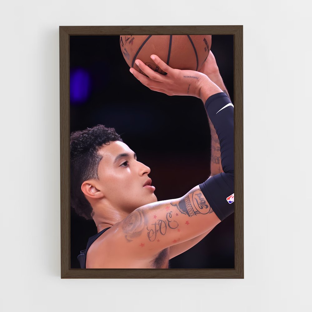 ap-kyle kuzma-3 cadre Bois foncé