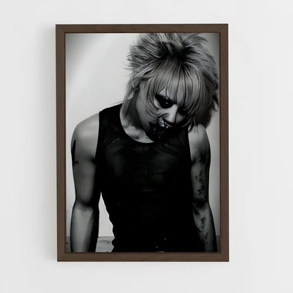 ap-kyo dir en grey-3 cadre Bois foncé