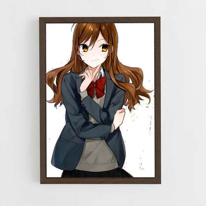 ap-kyoko hori-1 cadre Bois foncé