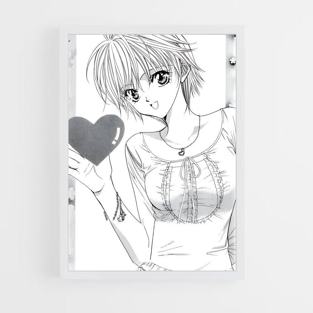 ap-kyoko mogami-2 cadre Blanc