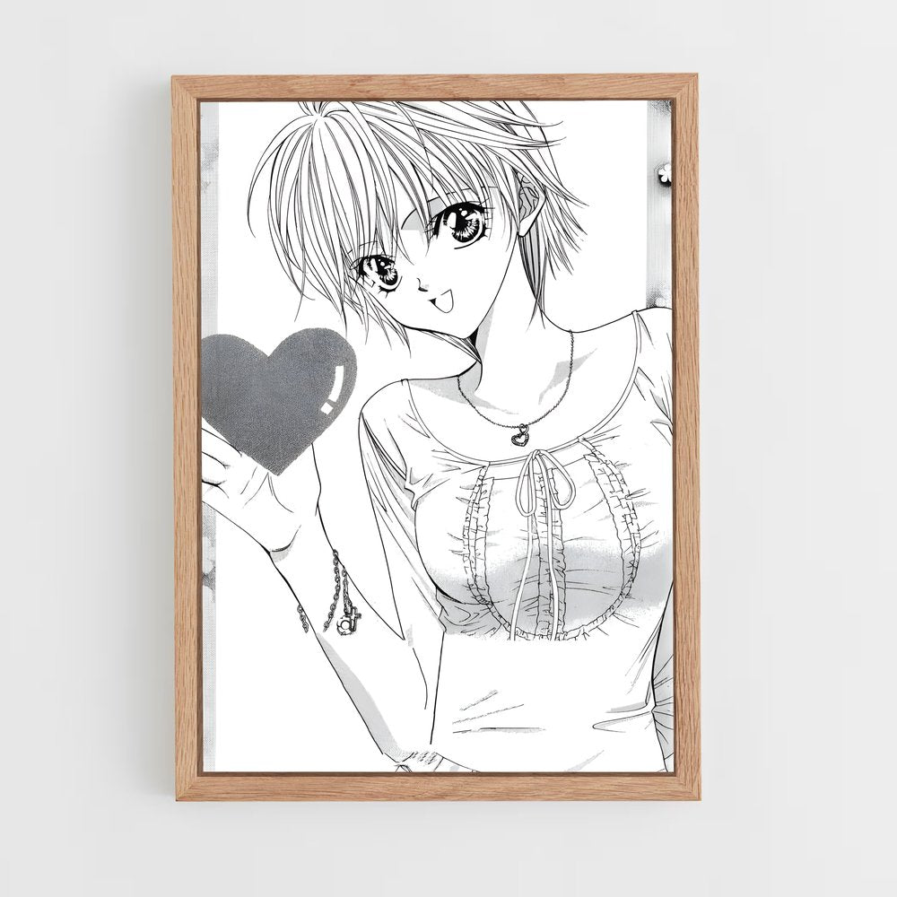 ap-kyoko mogami-2 cadre Bois clair