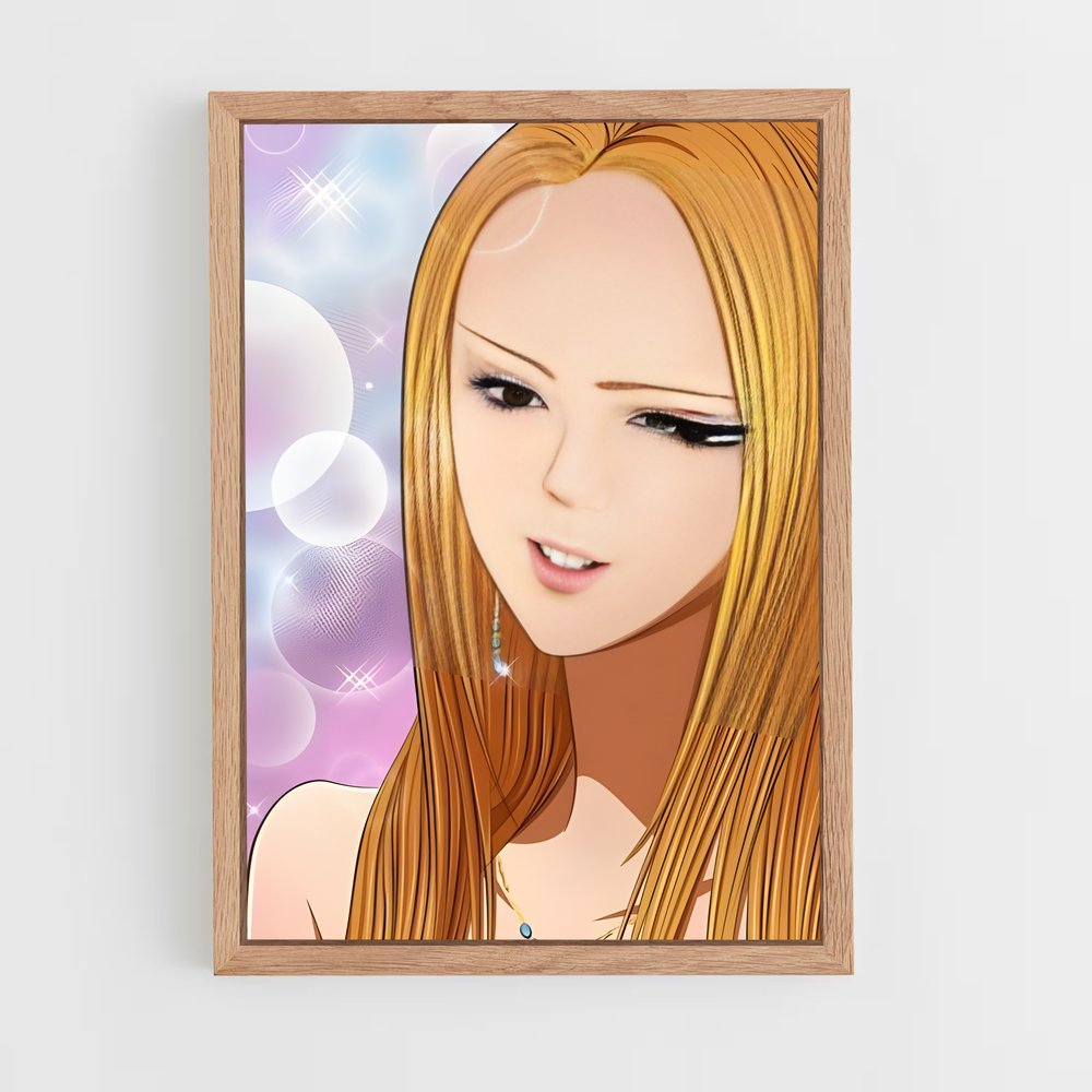 ap-kyoko mogami-4 cadre Bois clair